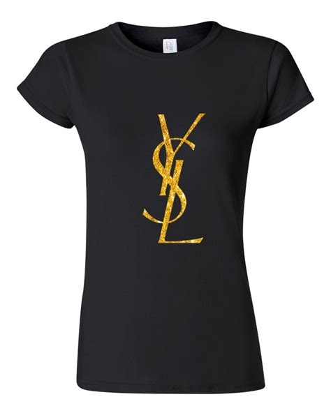 ysl logo t shirt for sale|ysl logo t shirt women.